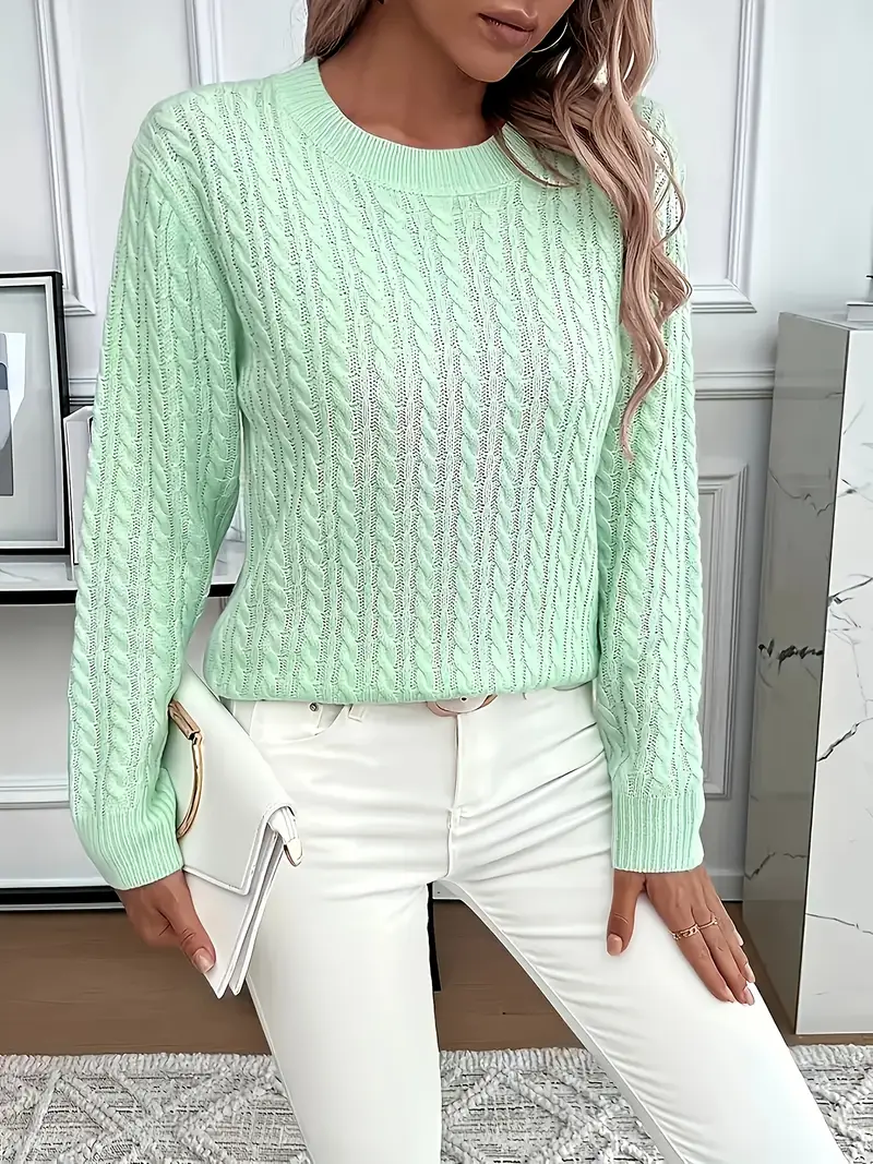 Cozy Cable Knit Sweater